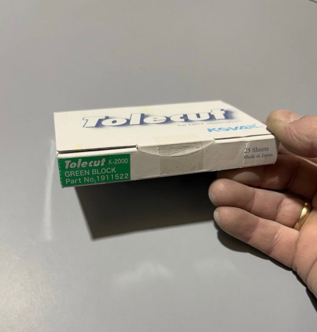 Kovax Tolecut 1/8cut for S block