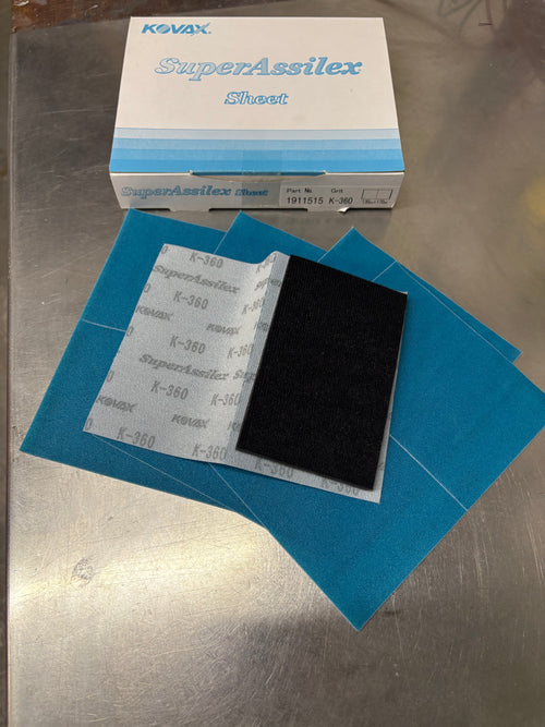 130x170 Kovax SuperAssilex k-360 5sheets and pad