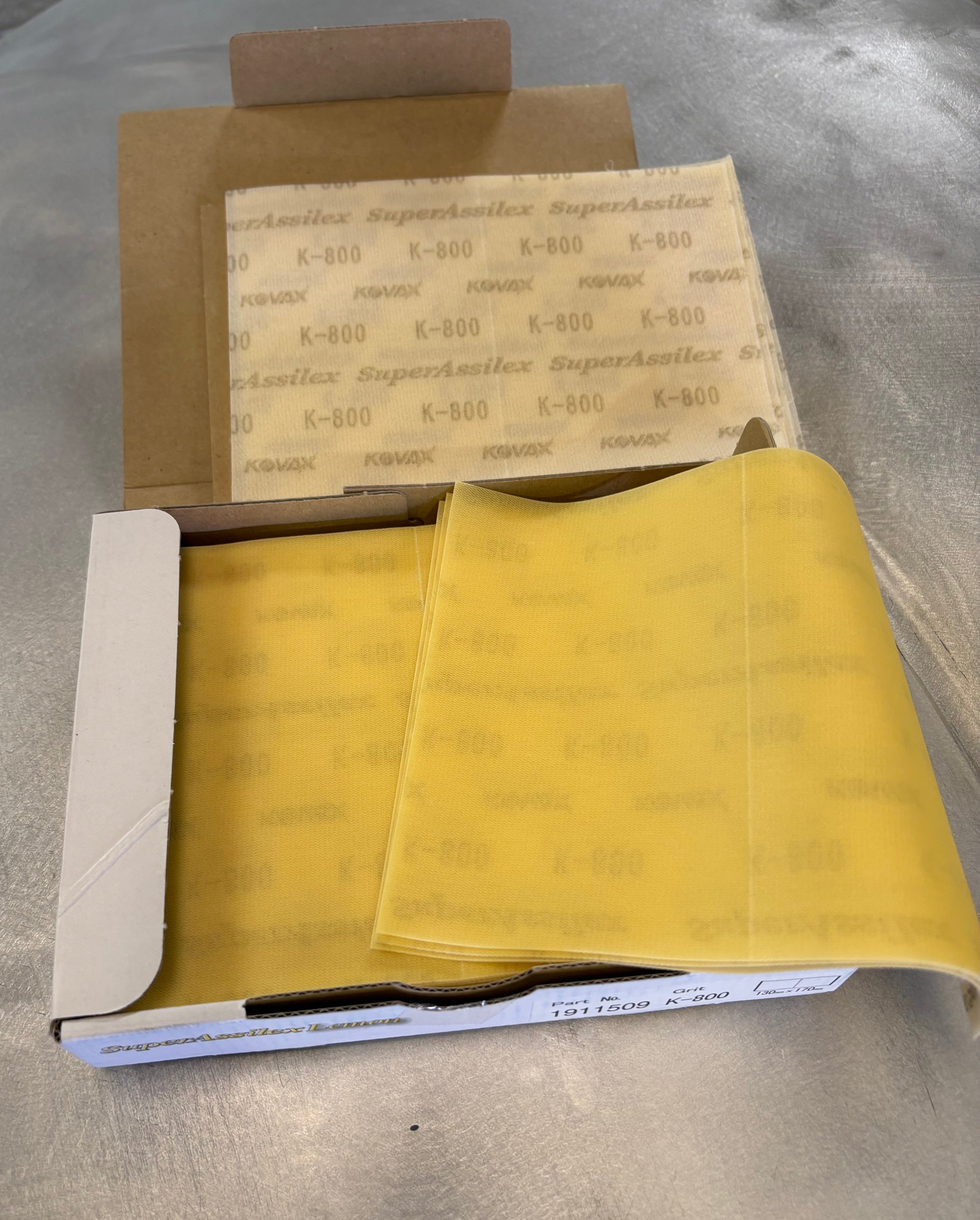 Kovax SuperAssilex sheets k-800