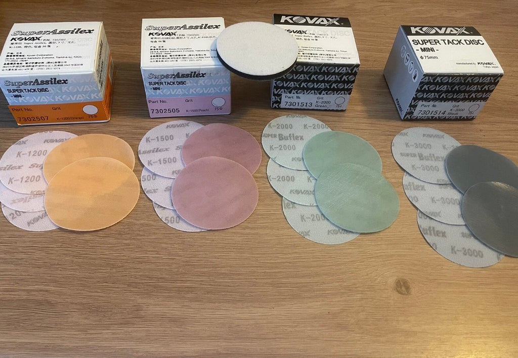 Kovax 3” sanding discs kit