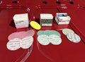 Kovax 3” sanding discs kit 1500,2000 +3000 Trizact 3”
