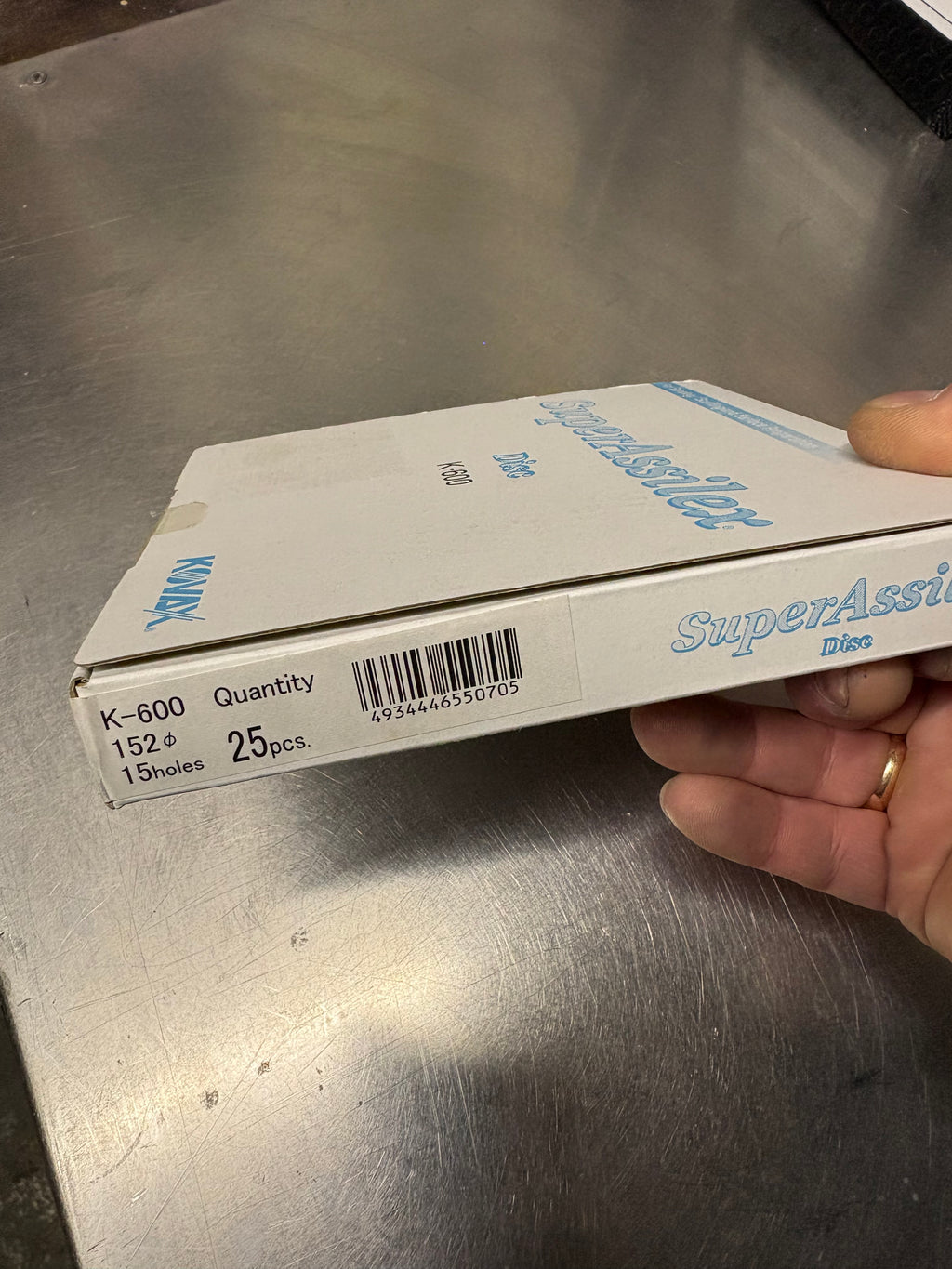 6” Kovax SuperAssilex k-600, 15holes