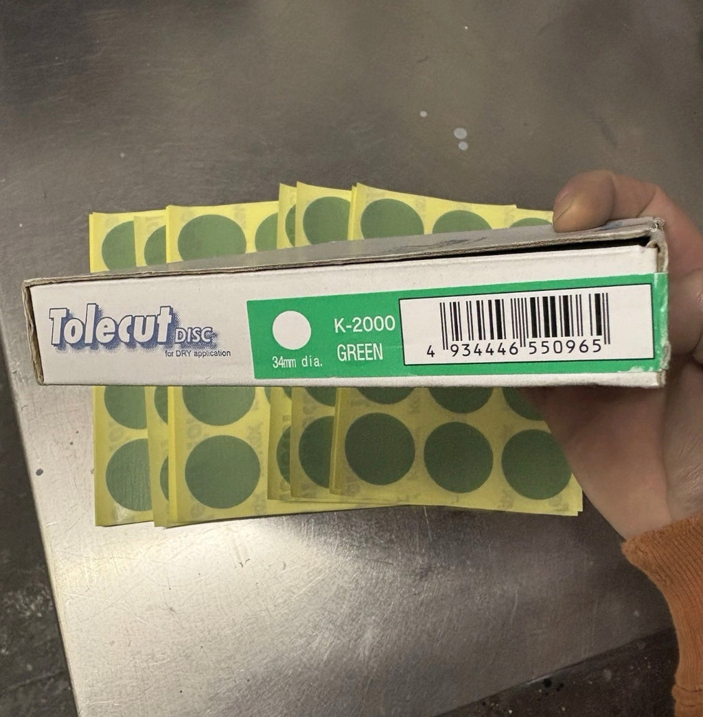 Kovax 34mm Tolecut Discs k-2000, 600pcs