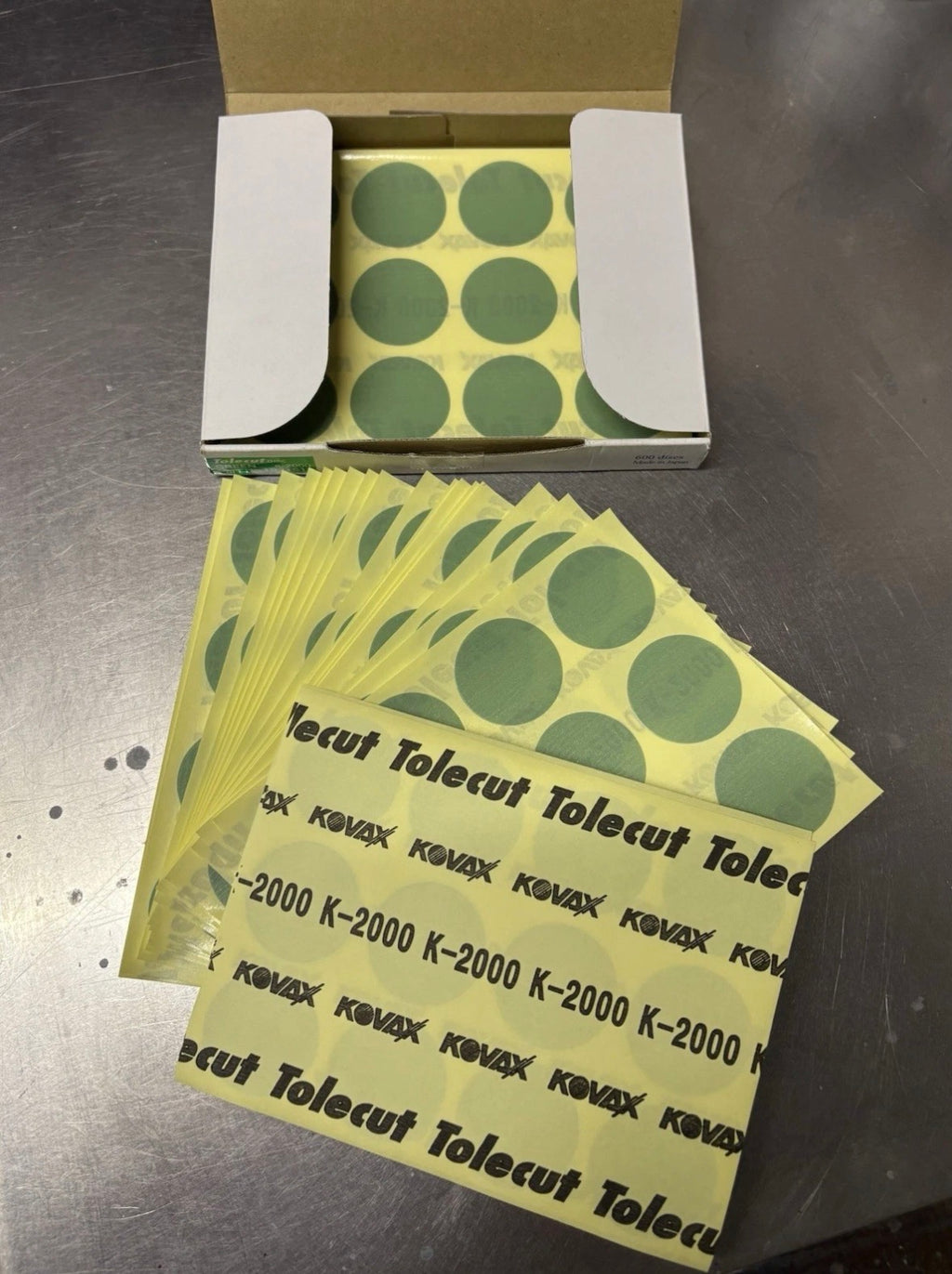 Kovax 34mm Tolecut Discs k-2000, 600pcs