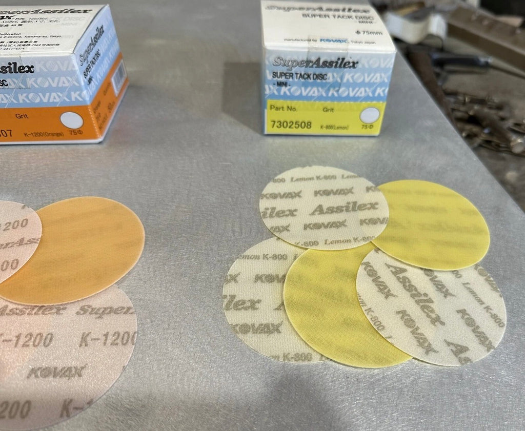 Kovax 3” sanding discs kit 800/1200/1500/2000/3000