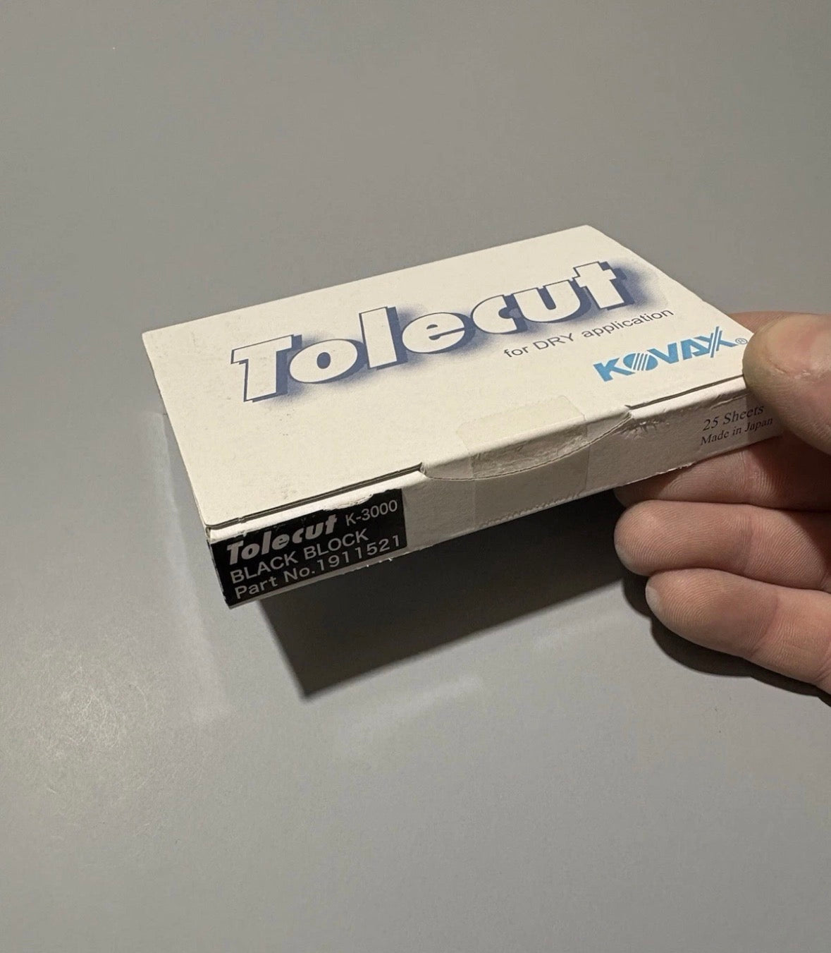 Kovax Tolecut 1/8cut for S block