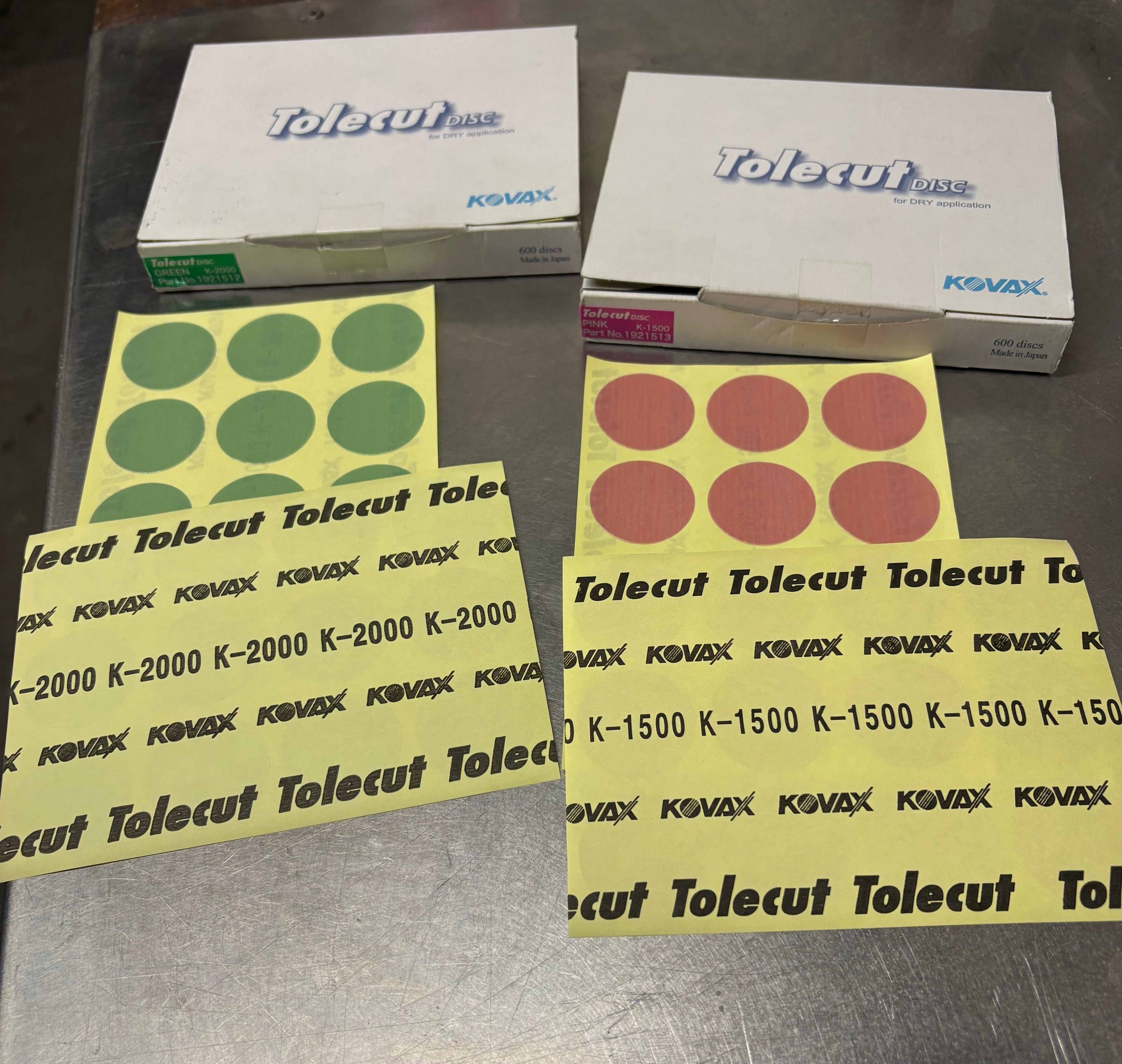 Kova Tikecut 34mm discs 1500/2000 top up