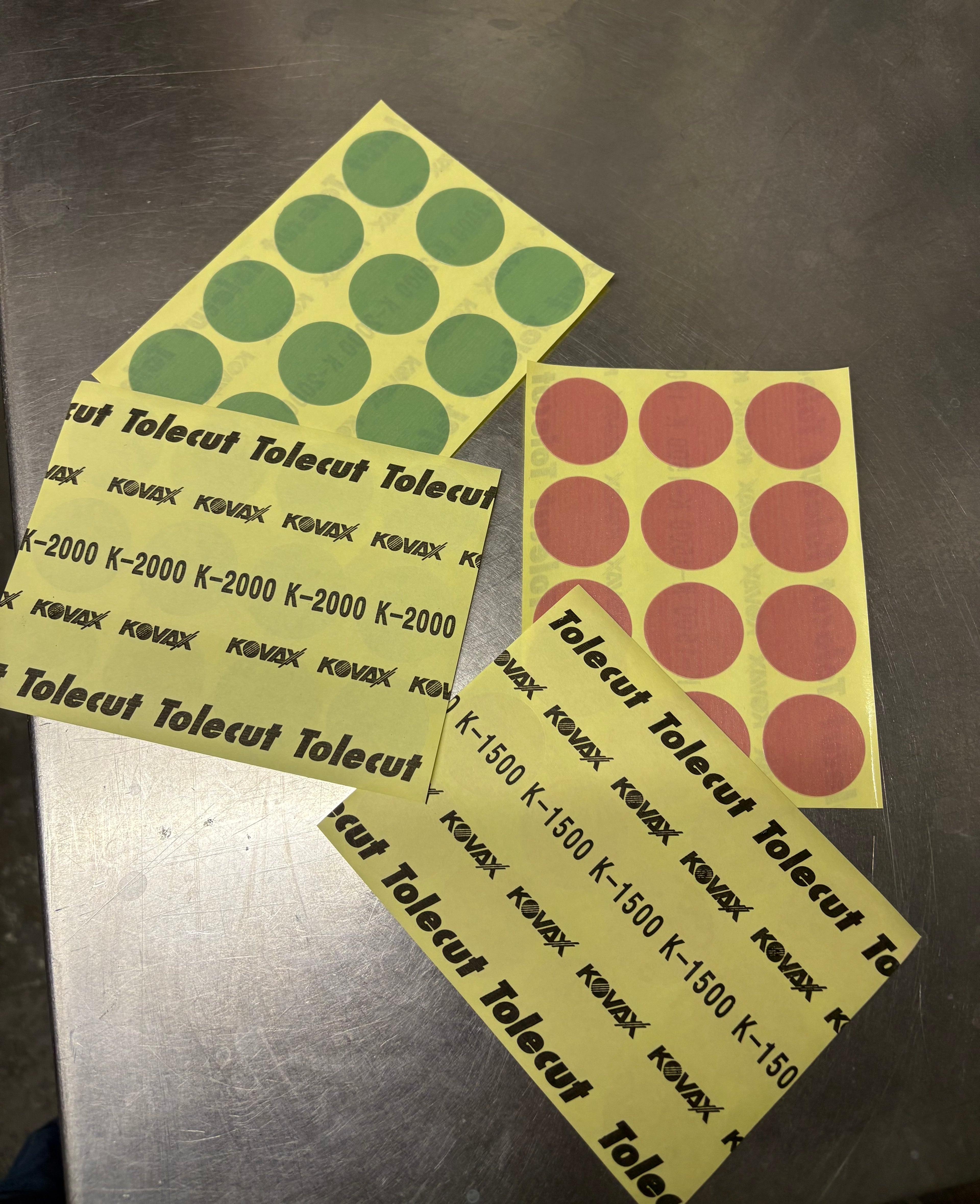 Kova Tikecut 34mm discs 1500/2000 top up