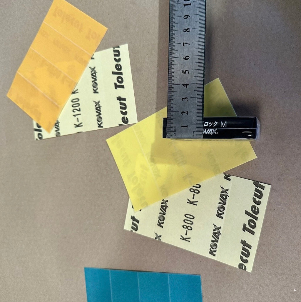 Kovax Tolecut sanding kit M 400/800/1200