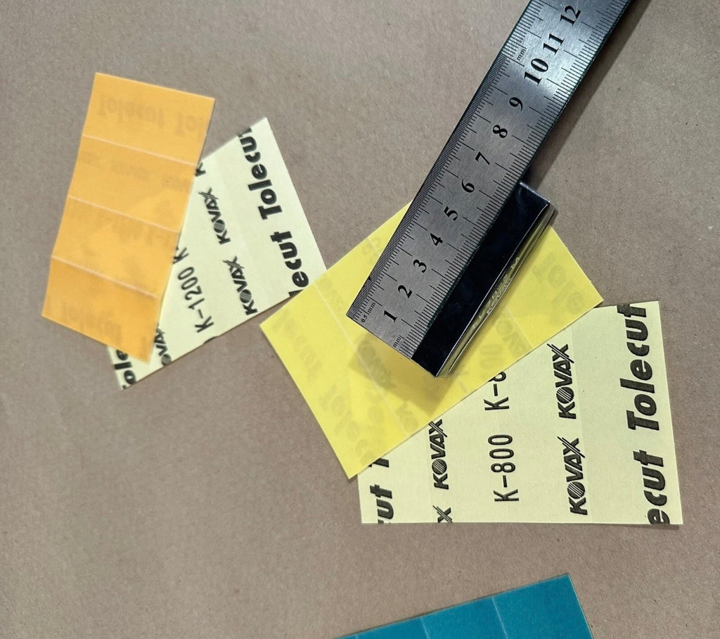 Kovax Tolecut sanding kit M 400/800/1200