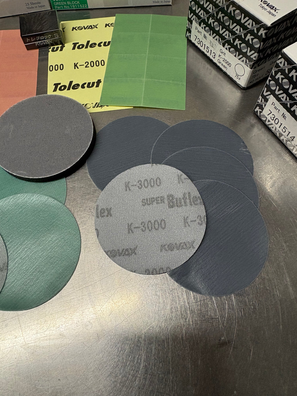 Kovax Tolecut/Buflex sanding kit