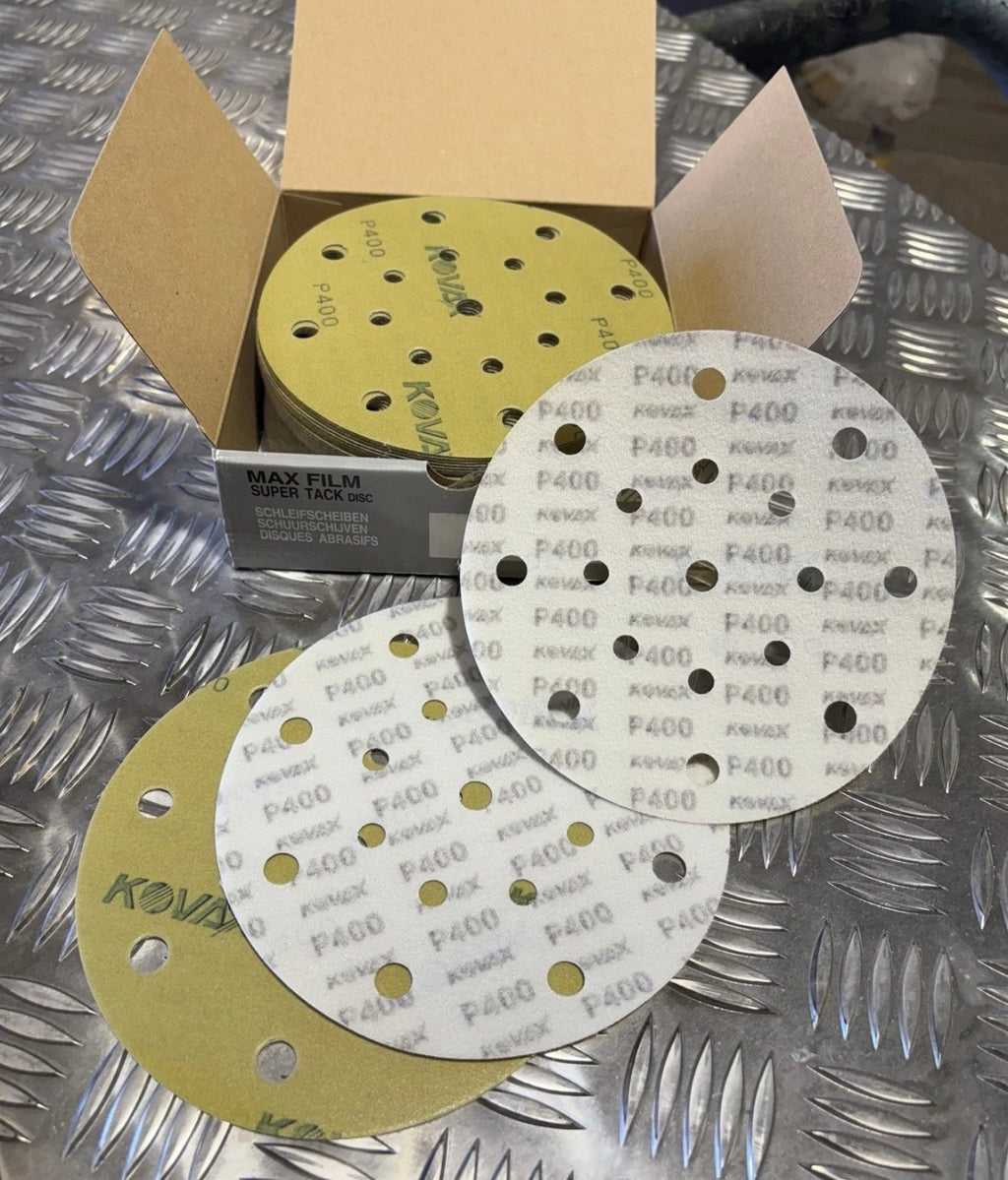 6” Kovax Maxfilm P400, 50pcs box