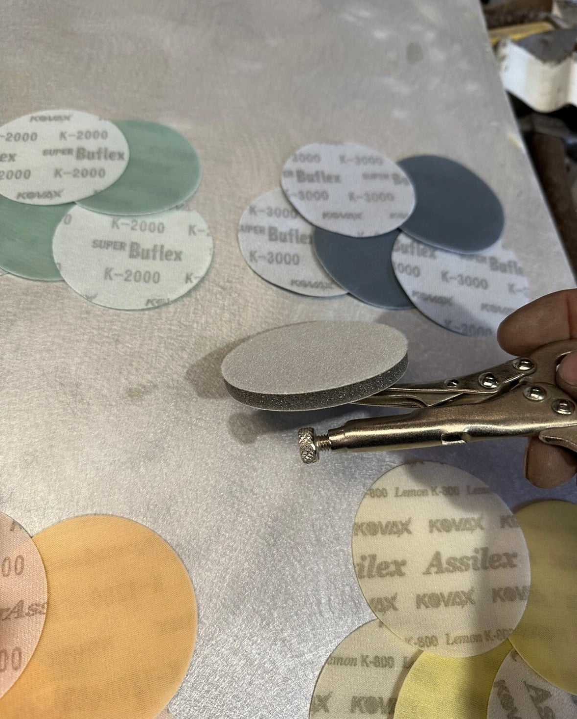Kovax 3” sanding discs kit 800/1200/1500/2000/3000
