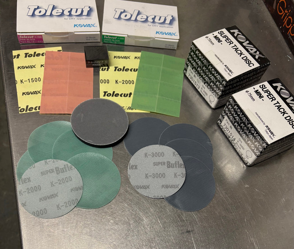 Kovax Tolecut/Buflex sanding kit