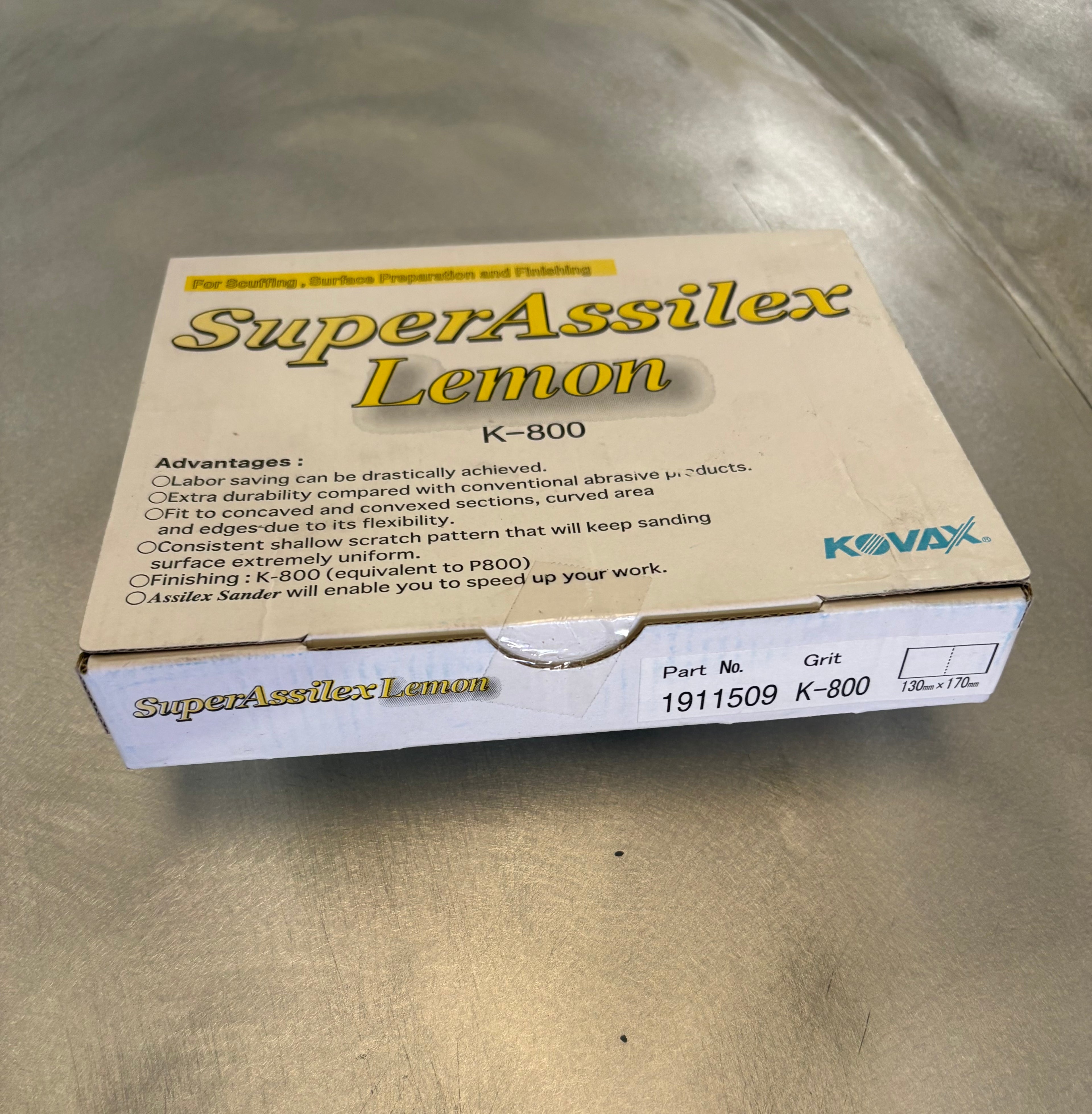 Kovax SuperAssilex sheets k-800