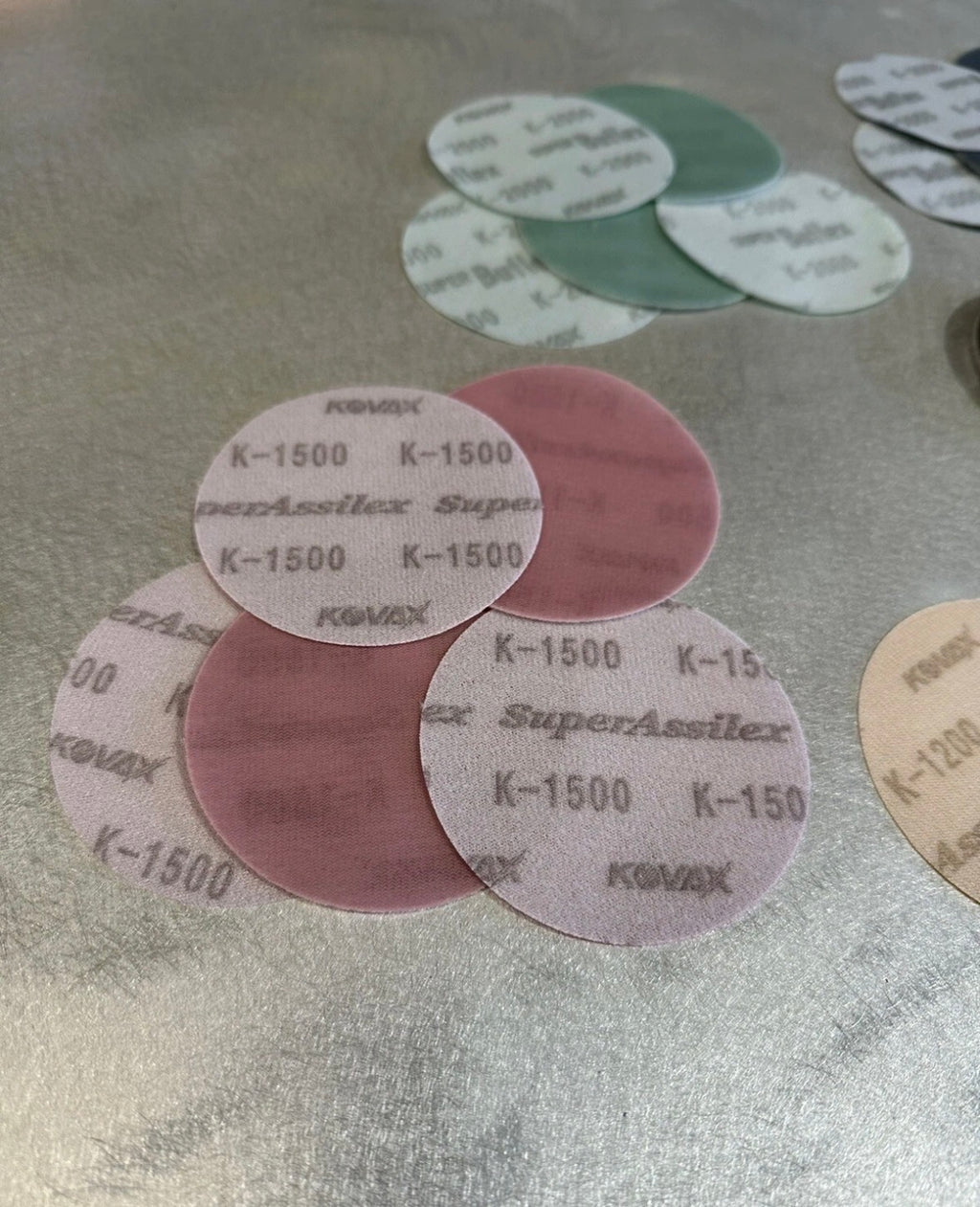 Kovax 3” sanding discs kit 800/1200/1500/2000/3000