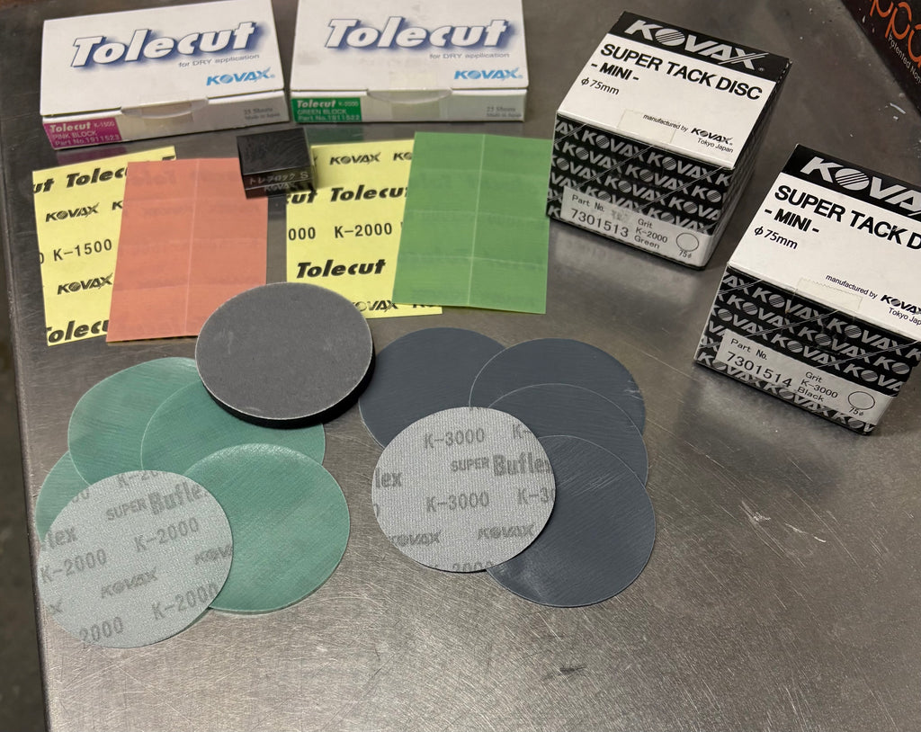 Kovax Tolecut/Buflex sanding kit