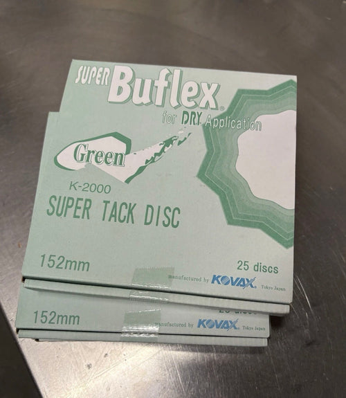 6” Kovax Buflex K-2000, 15 Holes